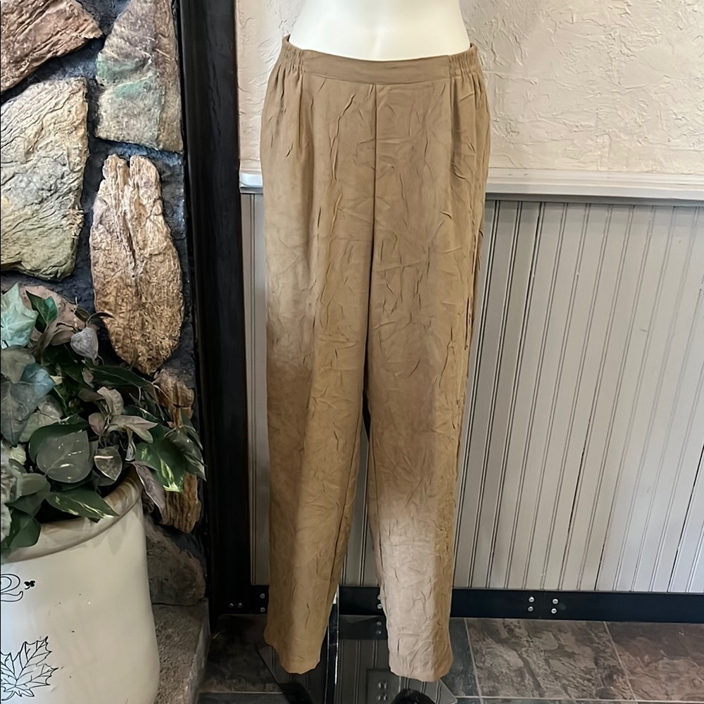 Koret Tan Chinos Straight-Leg Khakis